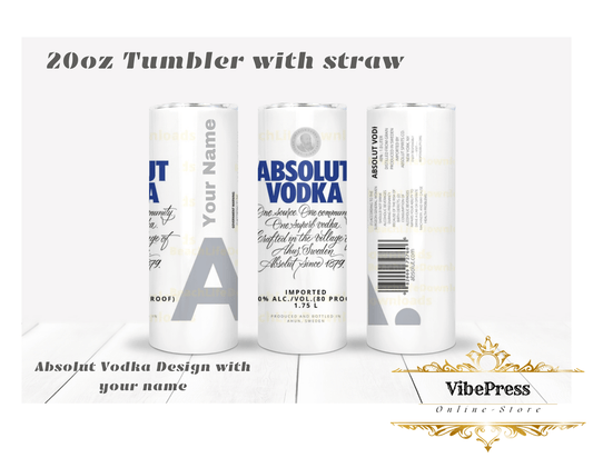 Absolut Vodka Design-Thermal Tumbler